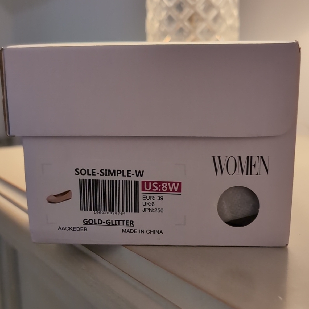 Dreampairs Gold Glitter Flats - Picture 7 of 7